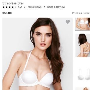 VERY SEXY VICTORIA SECRET STRAPLESS BRA